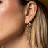 yellow gold sis + our bamboo mesh and diamond danglers <span class='visuallyhidden'>Call, text 323-404-2959 for shop help.</span>